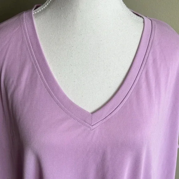 Chico's Light Pink Short Sleeve Tee - Picture 15 of 15